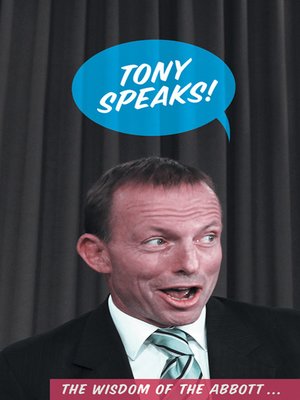 cover image of Tony Speaks!